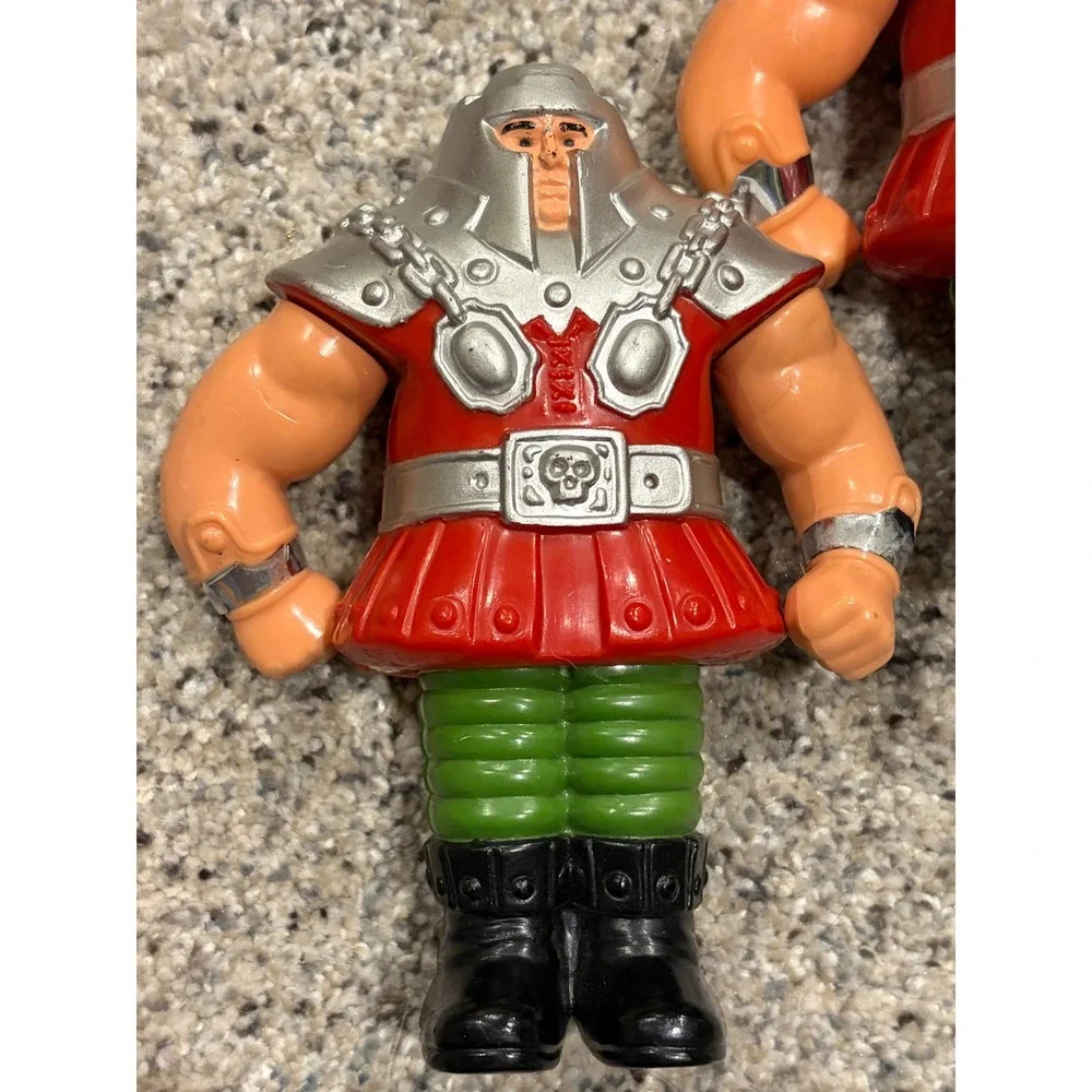 Vintage 1982 Mattel MOTU Ram Man Action Figure Lot of 2 He-Man Masters Universe